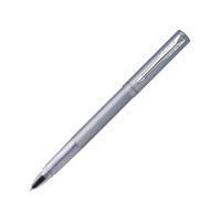 Ручка-роллер Parker Vector XL Silver Blue CT, цвет чернил black, стержень: F, в подарочной упаковке.