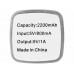 Портативное зарядное устройство Flash 2200 мА/ч, черный
