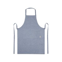 Pheebs 200 g/m² recycled cotton apron, синий