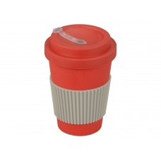 Термокружка Muffin из натуральных волокон, красный