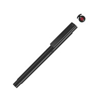 Капиллярная ручка в корпусе из переработанного материала rPET RECYCLED PET PEN PRO FL, черный с красным