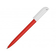 Ручка пластиковая шариковая Миллениум Color BRL, красный/белый