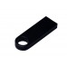 USB 2.0-флешка на 512 Мбайт с мини чипом и круглым отверстием, черный