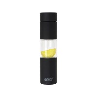 Бутылка для воды FLAVOUR U SEE, 460 мл, черный
