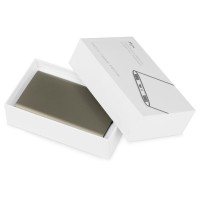 Портативное зарядное устройство Мун с 2-мя USB-портами, 4400 mAh, бронзовый