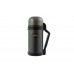Термос из нерж. стали тм ThermoCafe HAMMP-1200-HT, 1.2L, серый