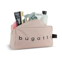 Несессер BUGATTI Rina, пудровый, переработанный полиуретан, 26х12,5х14 см, 3 л