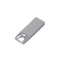 USB 2.0-флешка на 4 Гб с мини чипом, компактный дизайн, стильное отверстие для цепочки