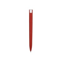 Ручка пластиковая soft-touch шариковая Zorro, красный/белый