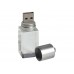 USB-флешка на 16 ГБ,micro USB  серебро