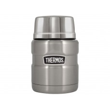 Термос из нерж. стали с ложкой тм THERMOS SK3000-SBK 0,47L, стальной