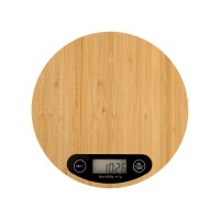 Бамбуковые кухонные весы Scale, натуральный