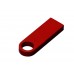 USB 2.0-флешка на 64 Гб с мини чипом и круглым отверстием, красный