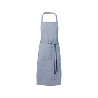 Pheebs 200 g/m² recycled cotton apron, синий
