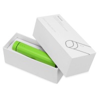 Портативное зарядное устройство Мьюзик, 5200 mAh, зеленое яблоко