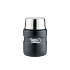 Термос из нерж. стали с ложкой тм THERMOS SK3000-BK(Matte Black) Food Jar 0.470L, черный