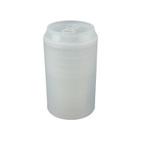 Набор Plastglass: 4 стакана с открывалкой, белый