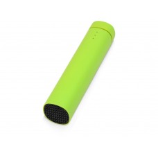 Портативное зарядное устройство Мьюзик, 5200 mAh, зеленое яблоко