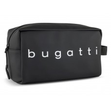 Несессер BUGATTI Rina, чёрный, переработанный полиуретан, 26х12,5х14 см, 3 л