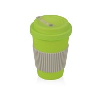 Термокружка Muffin из натуральных волокон, зеленое яблоко