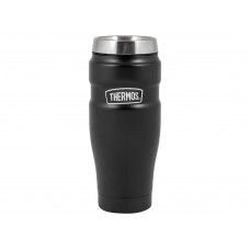 Кружка-термос из нерж. стали тм THERMOS SK1005BK (Matte Black) 0.47L, черный