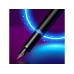 Перьевая ручка Parker IM Vibrant Rings Flame Blue, стержень:F, цвет чернил: blue, в подарочной упаковке.