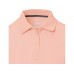 Calgary женская футболка-поло с коротким рукавом, pale blush pink