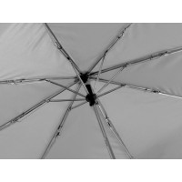 Зонт Picau из переработанного пластика в сумочке, серый
