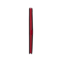 Блокнот ColorNote Black, твердая обложка A5, 80 листов, черный с красным (Р)