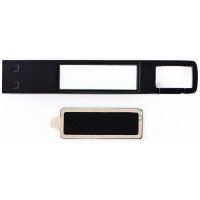 USB 2.0- флешка на 32 Гб c подсветкой логотипа Hook LED, темно-серый, красная подсветка