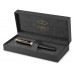 Перьевая ручка Parker Sonnet Black Lacquer GT, перо: F или М , цвет чернил: black, в подарочной упаковке