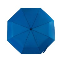 Зонт Picau из переработанного пластика в сумочке, синий