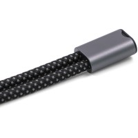 Ремешок-держатель для телефона с зарядным кабелем USB-C - USB-C Lany Wristband Charge Eco, серый