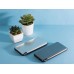Внешний аккумулятор Forge, Evolt, металл, 10000mah, белый