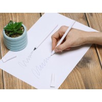 Вечный карандаш из переработанной бумаги Recycled pencil, белый (Р)