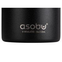 Термос ALPINE FLASK, 530 мл, черный