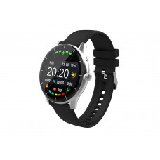 Умные часы HIPER IoT Watch GT, черный/ голубой