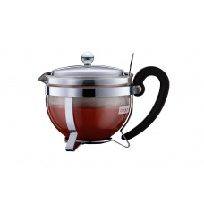 CHAMBORD TEA. Чайник 500 мл, серебряный