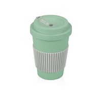Термокружка Muffin из натуральных волокон, оливковый