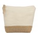 Косметичка Jute из хлопка и джута, натуральный