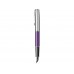 Перьевая ручка Parker Sonnet Essentials Violet SB Steel CT, перо: F, цвет чернил black, в подарочной упаковке.