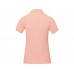 Calgary женская футболка-поло с коротким рукавом, pale blush pink