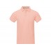 Calgary мужская футболка-поло с коротким рукавом, pale blush pink