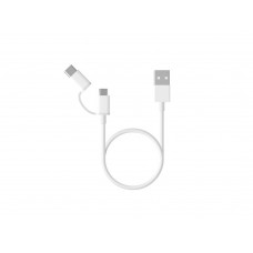 Кабель Mi 2-in-1 USB Cable Micro-USB to Type C 30см SJX02ZM (SJV4083TY)