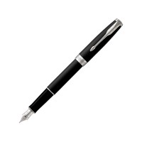 Перьевая ручка Parker Sonnet , Matte Black CT, перо: F, цвет чернил: black, в подарочной упаковке