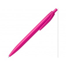 Ручка пластиковая шариковая STIX, черный чернила, фуксия