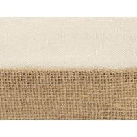 Косметичка Jute с ручкой из хлопка и джута, натуральный