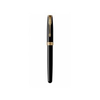 Перьевая ручка Parker Sonnet Black Lacquer GT, перо: F или М , цвет чернил: black, в подарочной упаковке