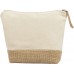 Косметичка Jute из хлопка и джута, натуральный