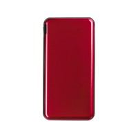 Внешний аккумулятор Forge, Evolt, металл, 10000mah, красный